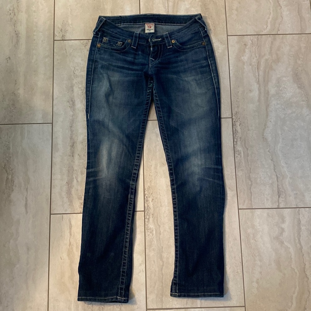 True Religion Straight Leg Jeans